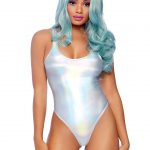 BODYSUIT METÁLICO CON HOLOGRAMA