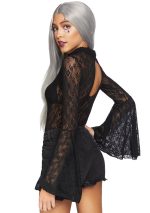 BODYSUIT FLORAL CON MANGAS EN CAMPANA - Imagen 5