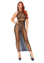 MAXI VESTIDO HALTER DE RED