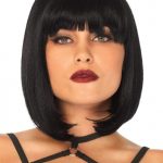 Peluca de cabello corto