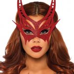 ANTIFAZ CON GLITTER DE DIABLO