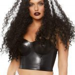 Peluca de cabello rizado