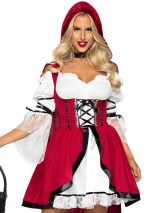Caperucita roja de cuento de hadas