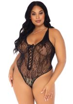 BODYSUIT DE ENCAJE FLORAL