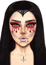 Pegatina vampiro