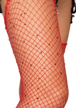 Medias de red con diamantes - Imagen 5