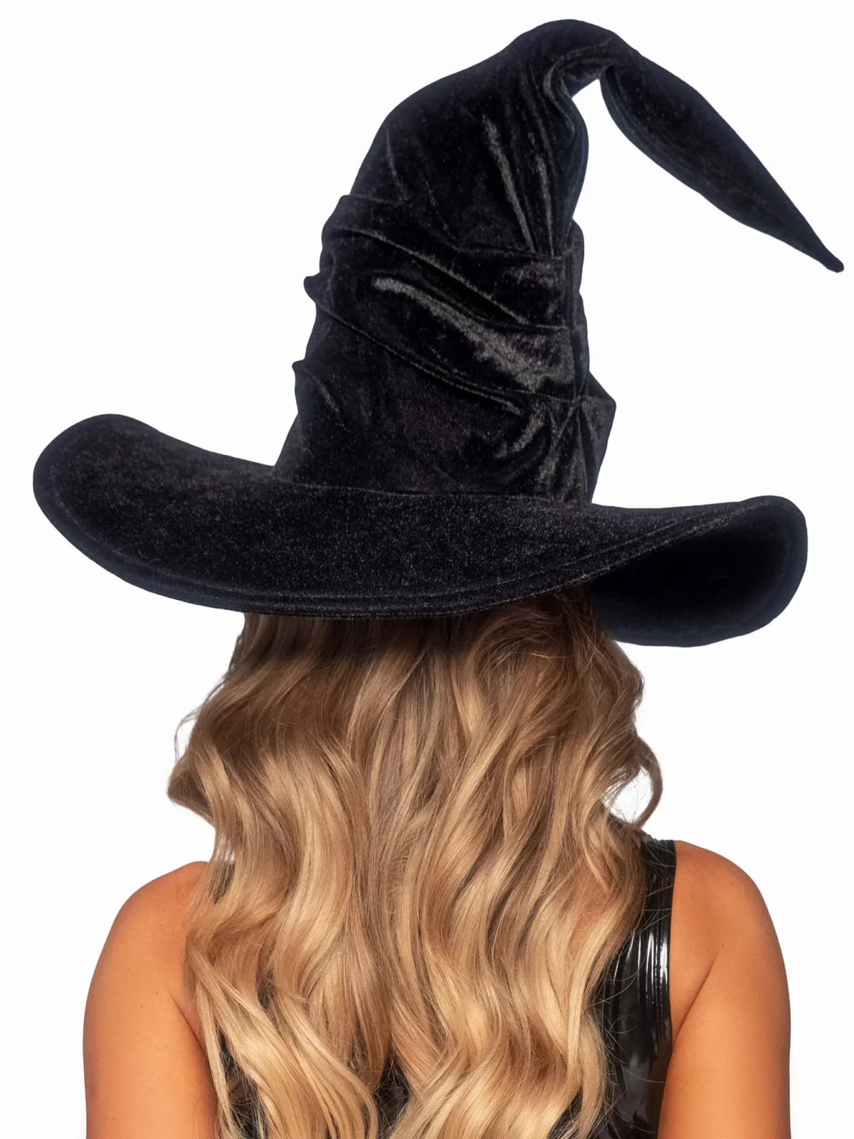 Sombrero terciopelo de bruja - Imagen 3