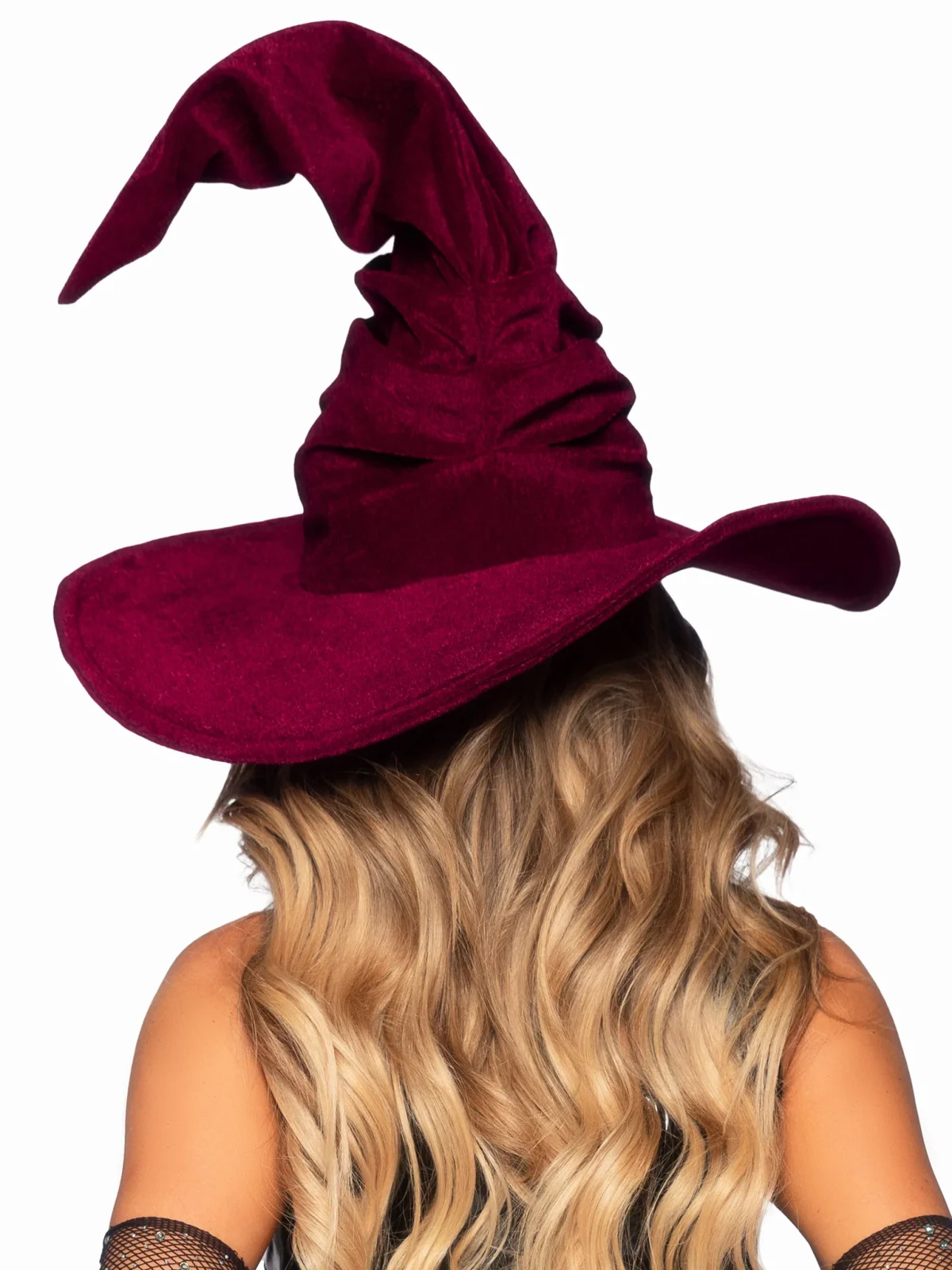 Sombrero terciopelo de bruja - Imagen 6