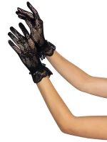 Guantes cortos de encaje - Imagen 3