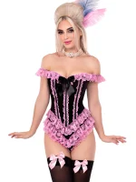 Bodysuit corset burlesque