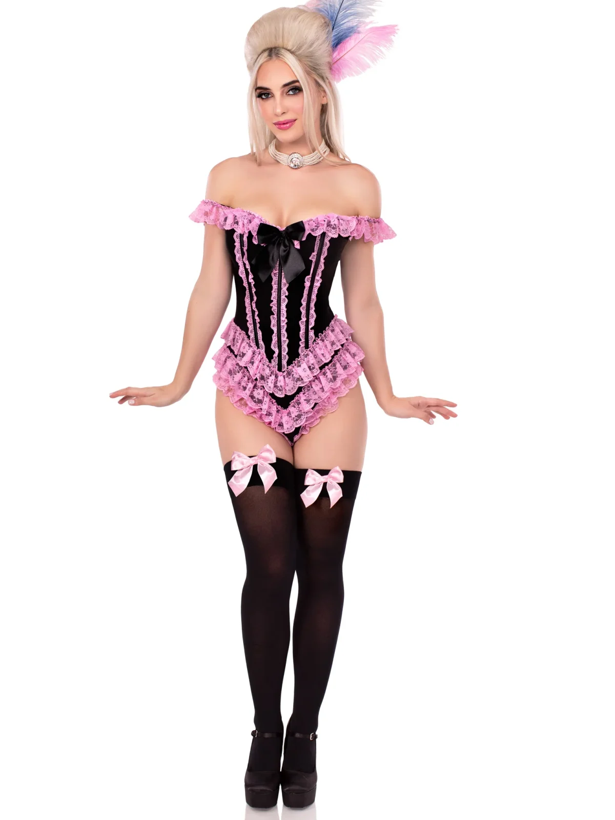 Bodysuit corset burlesque - Imagen 9